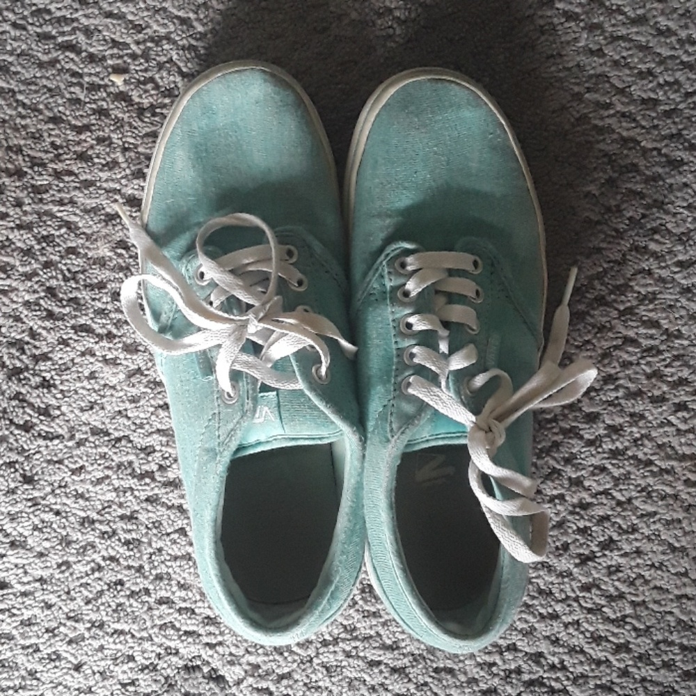 Mint green vans